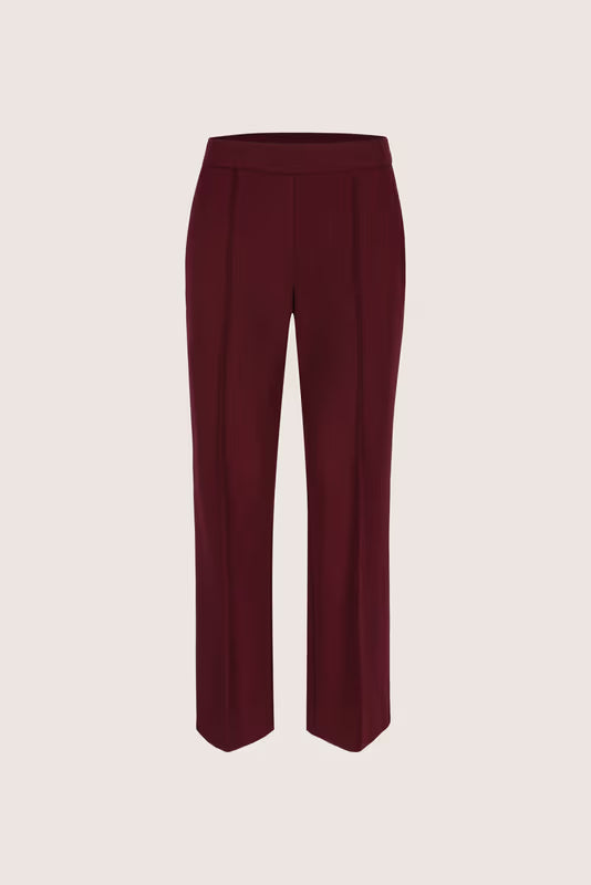 Bordeaux Broek In Punto Milano Jersey