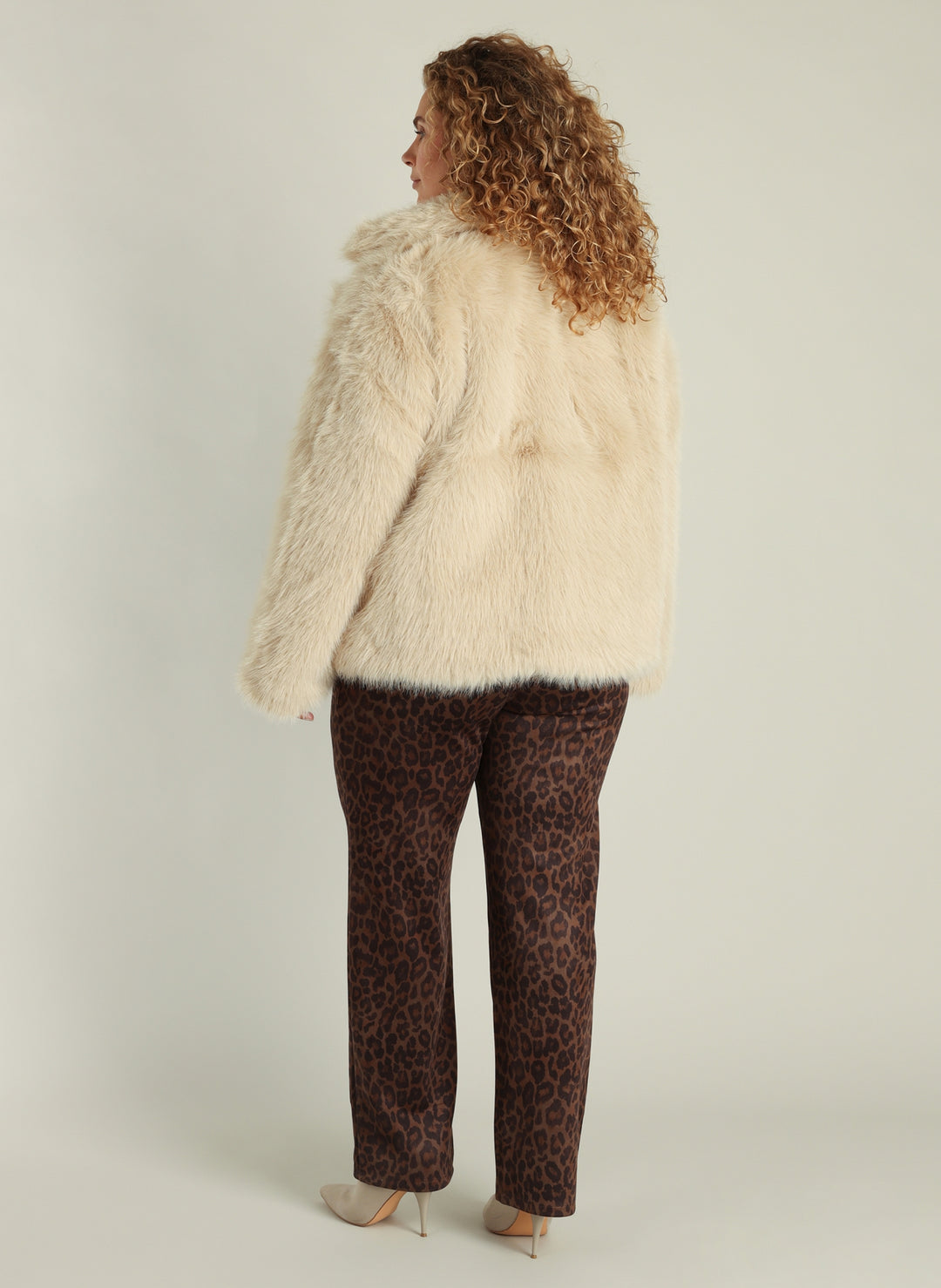 Zachte Faux Fur Jas