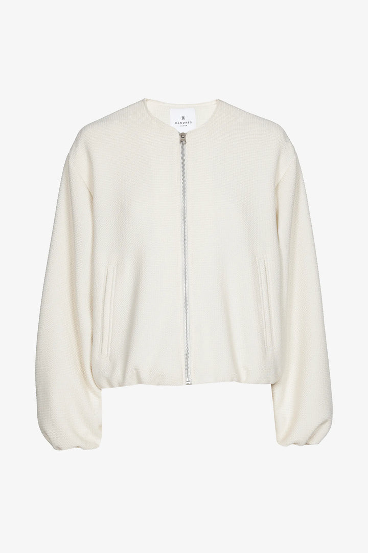 Vest in structuur stof