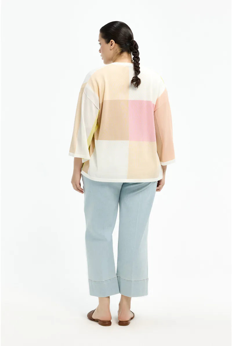 Losse Cardigan met Wijde Mouwen