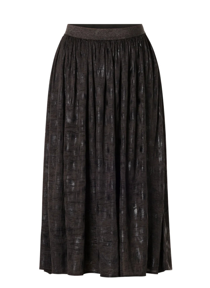 zwarte feestelijke rok - yesta - - grote maten - dameskleding - kledingwinkel - herent - leuven