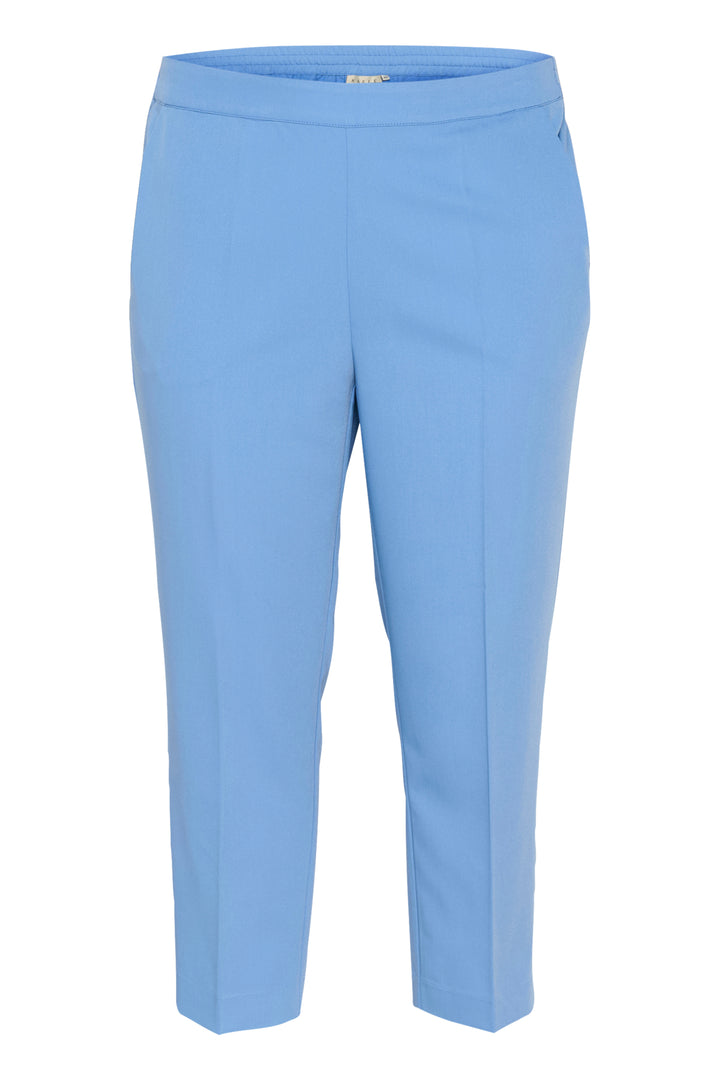 blauwe cropped broek