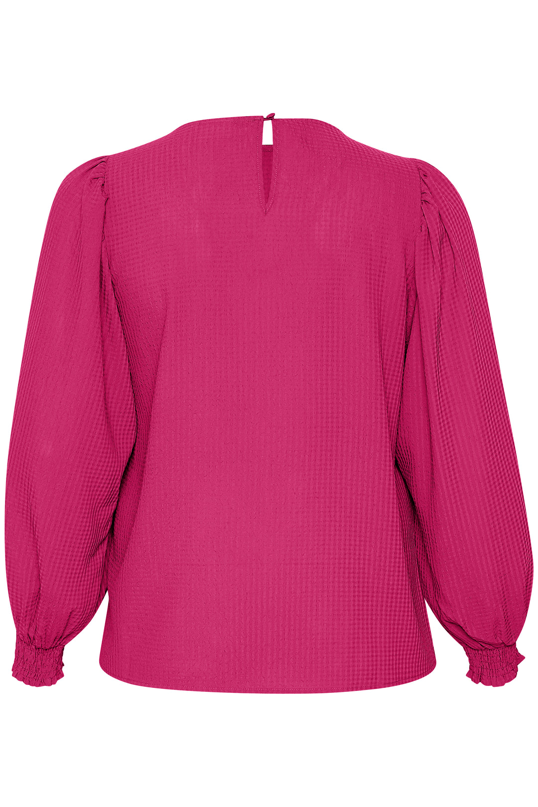 fuchsia blouse - kaffe curve - - grote maten - dameskleding - kledingwinkel - herent - leuven