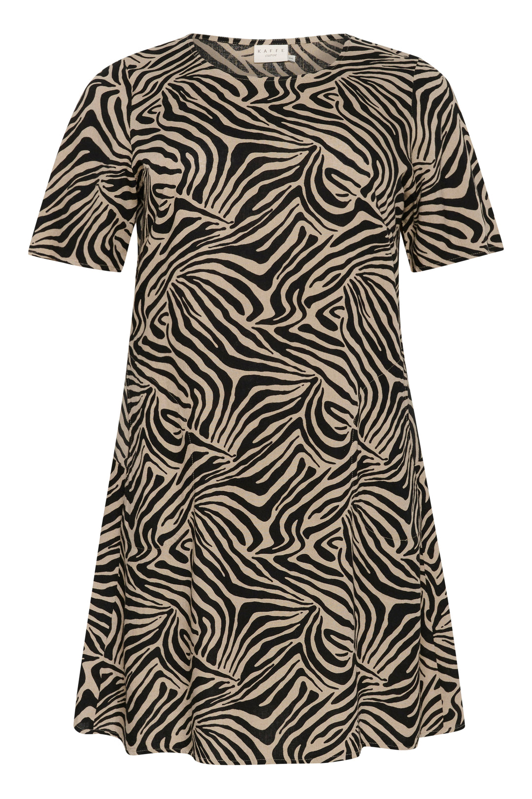 jurk met zebraprint