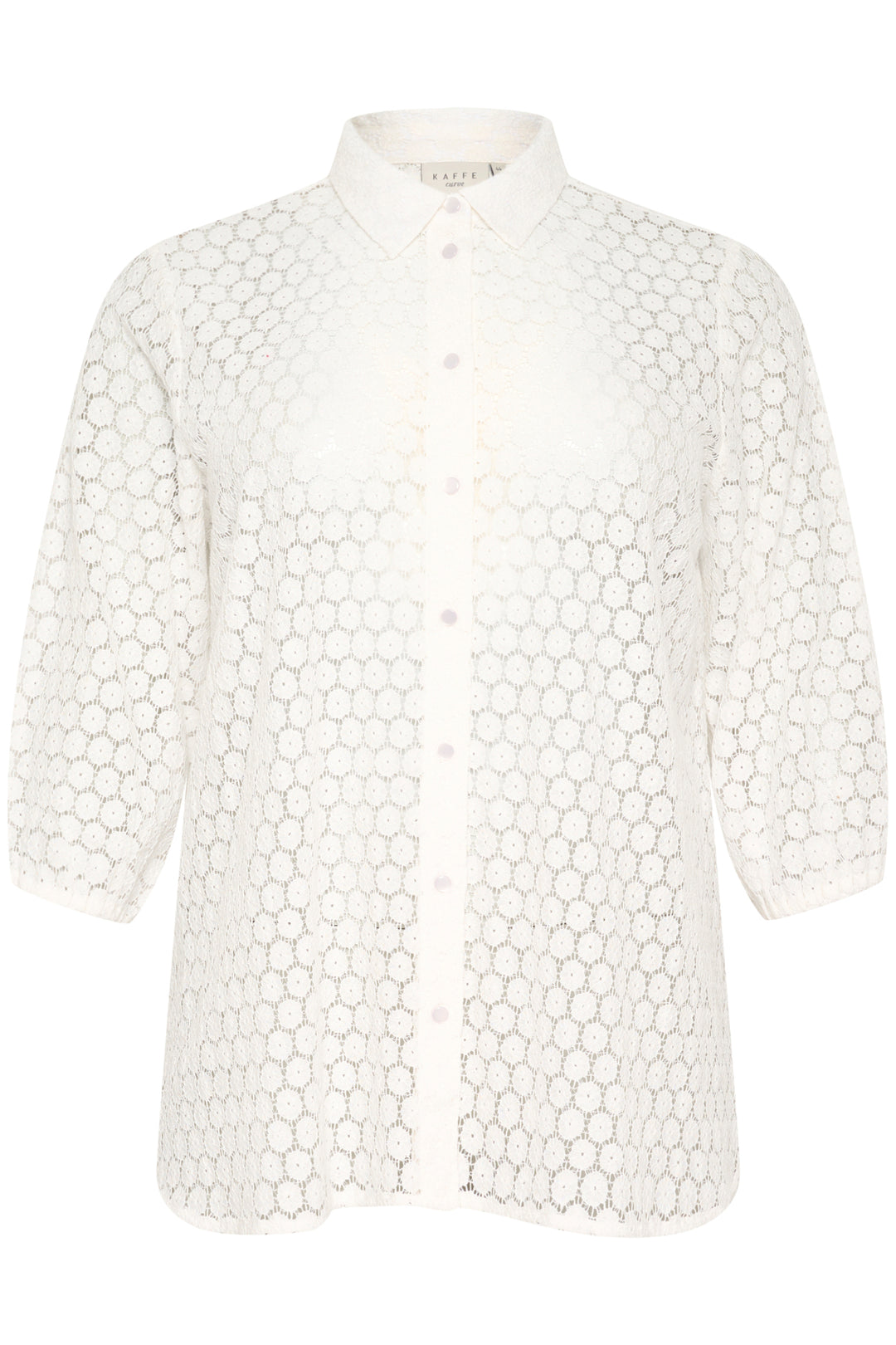 witte kanten blouse