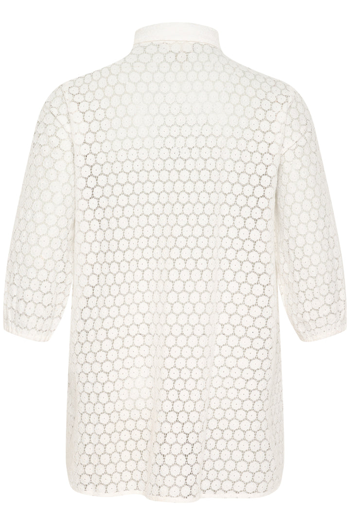 witte kanten blouse