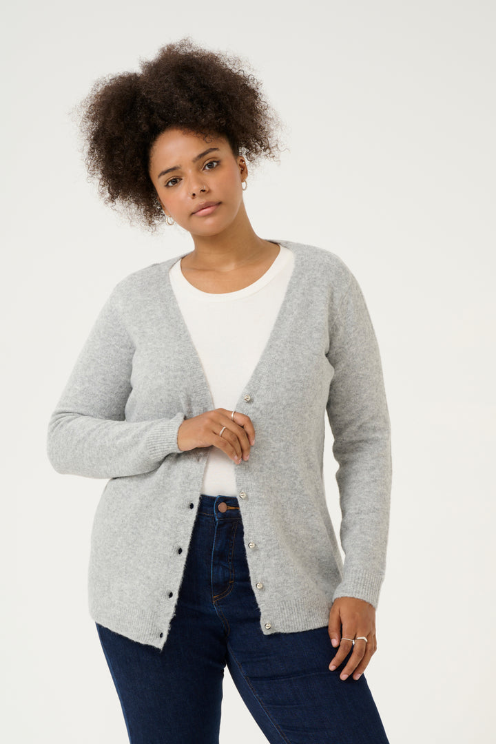 grijze cardigan