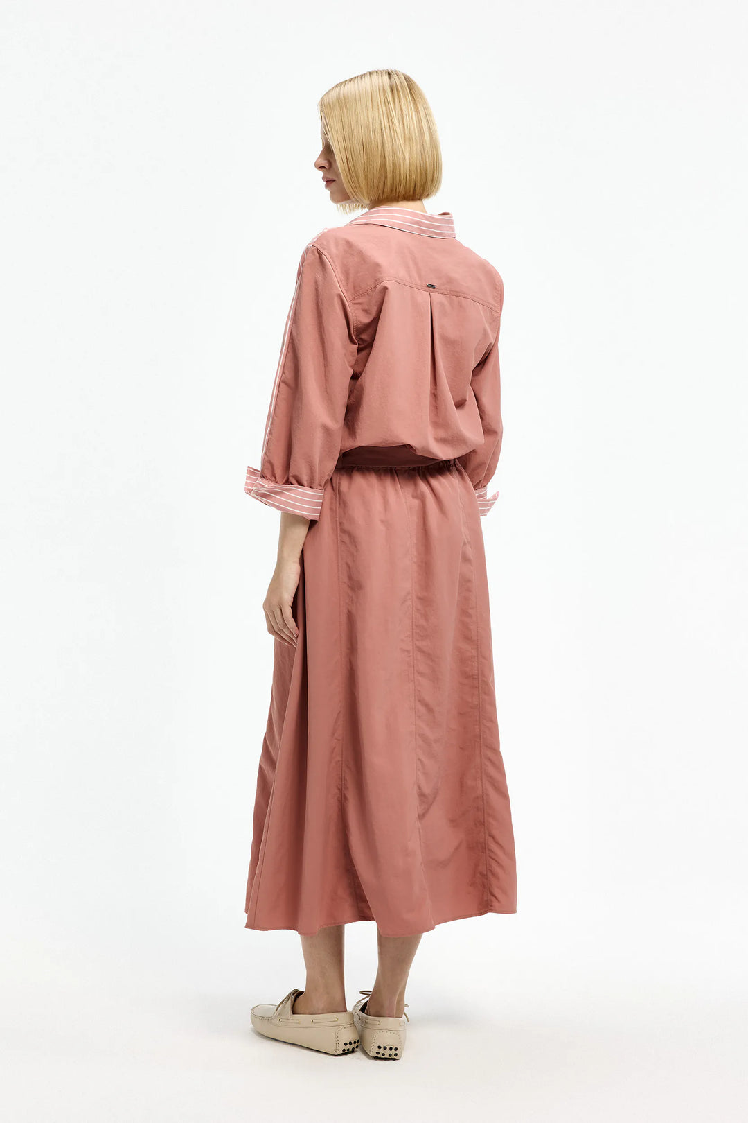 Rok in Summer Taft met strikceintuur