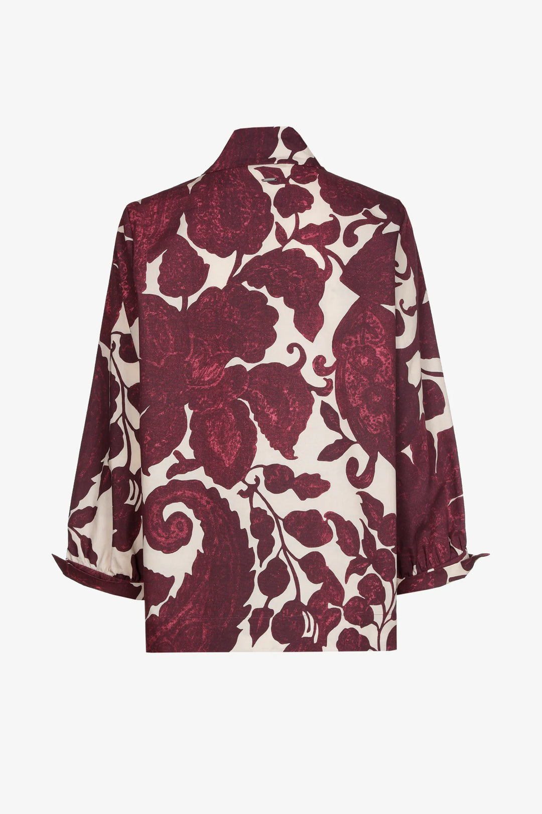 Blouse in Dark Plum