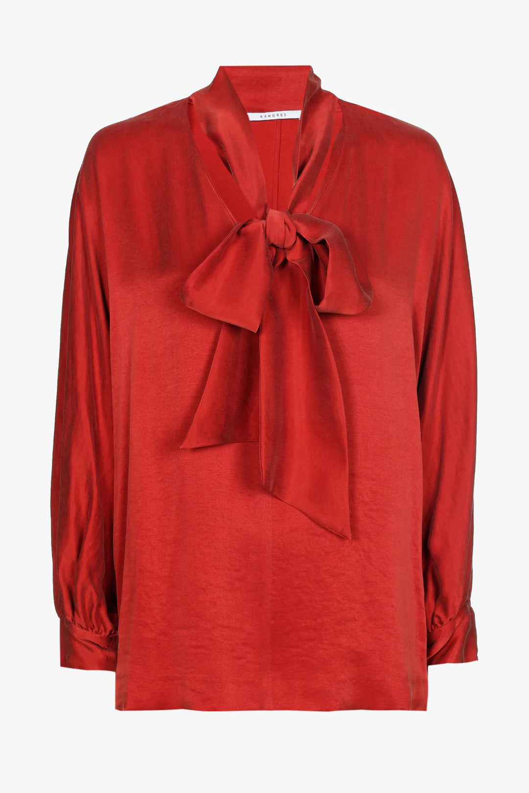 Blouse met Strikhals