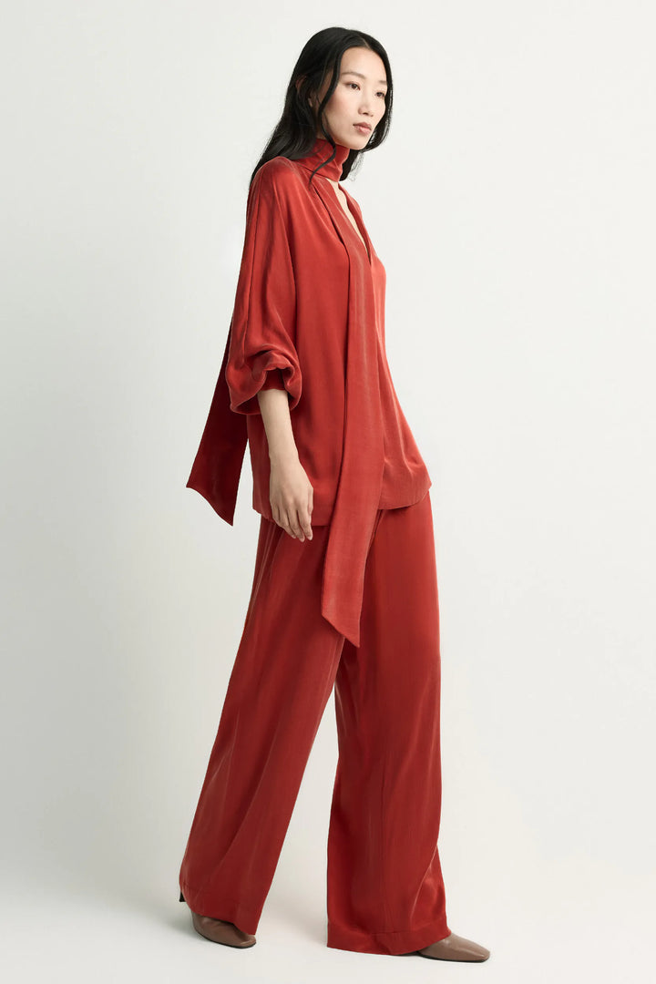 Blouse met Strikhals
