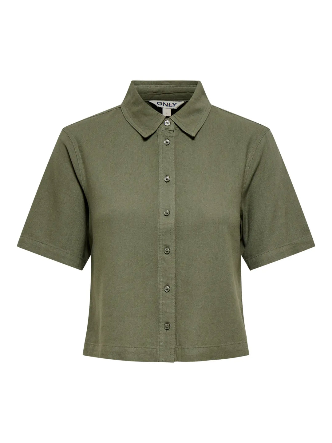 Linnen Blouse Korte Mouwen