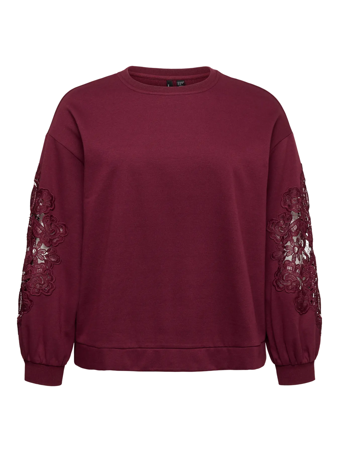Sweater met Kantdetails