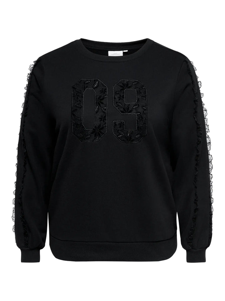 Sweater met Kanten Details