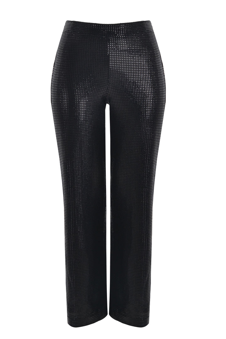 Zwarte Glitter Broek