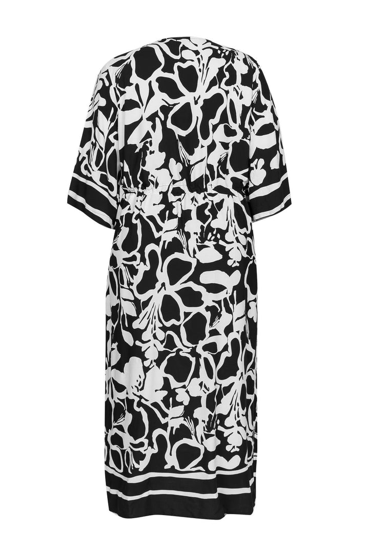 maxi-jurk met grafische print