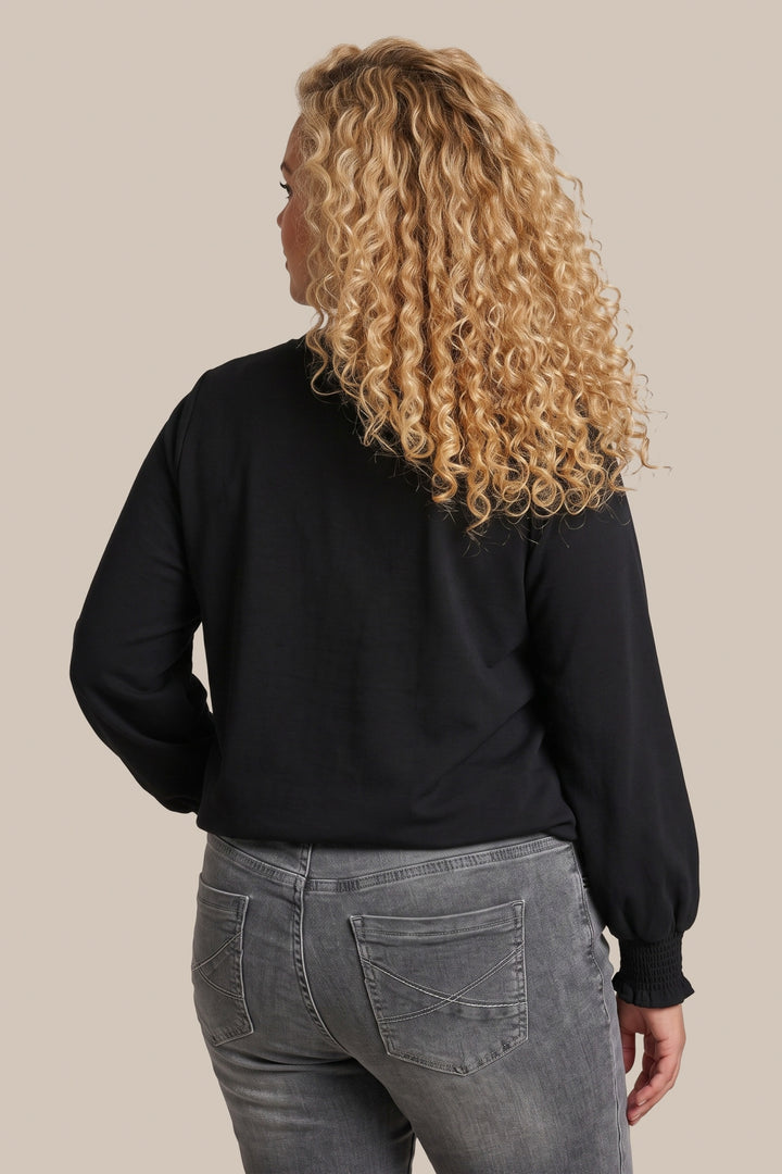 Zwarte Sweater Met Pailletten