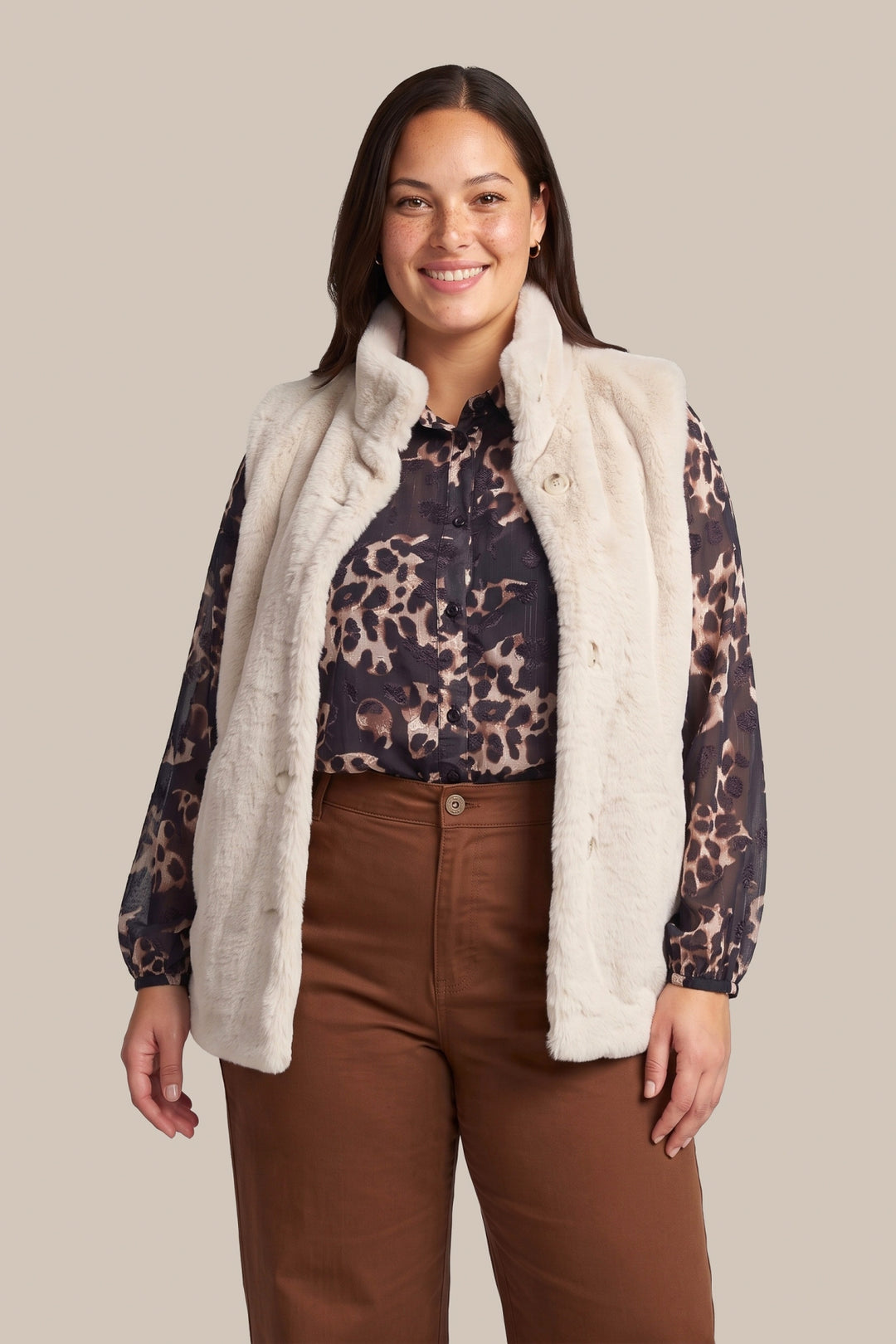 Zand Faux Fur Gilet