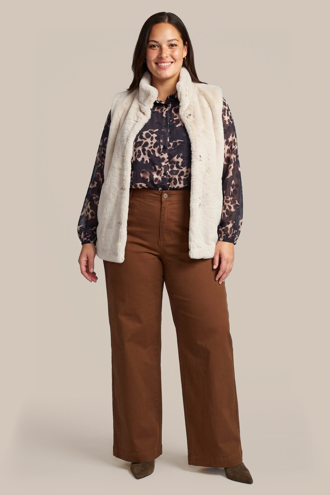 Zand Faux Fur Gilet