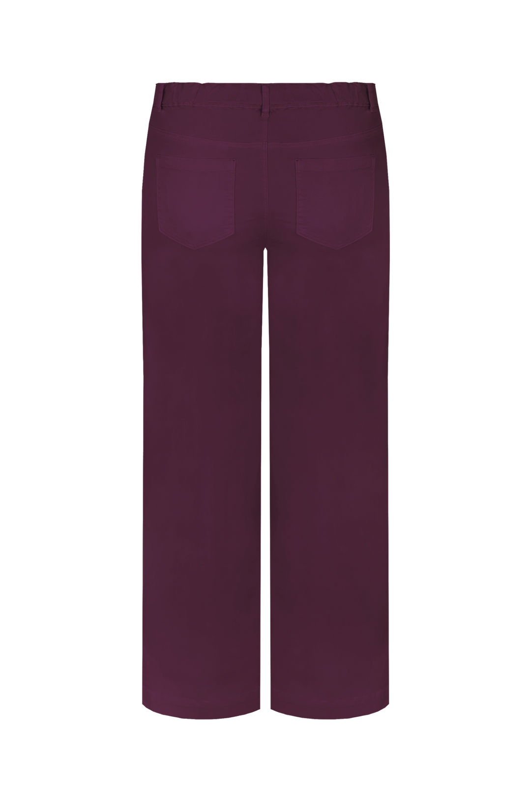 Bordeaux Wide Leg Jeans