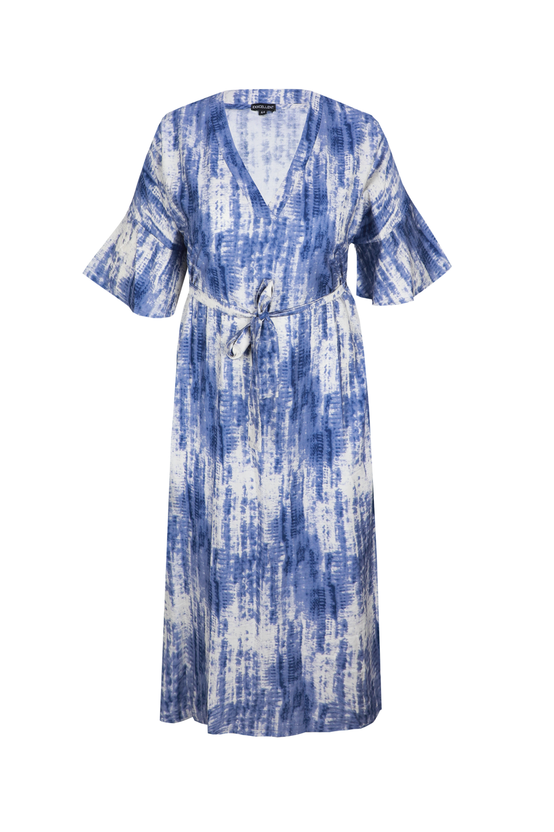 Tie-Dye Jurk Met Ceintuur