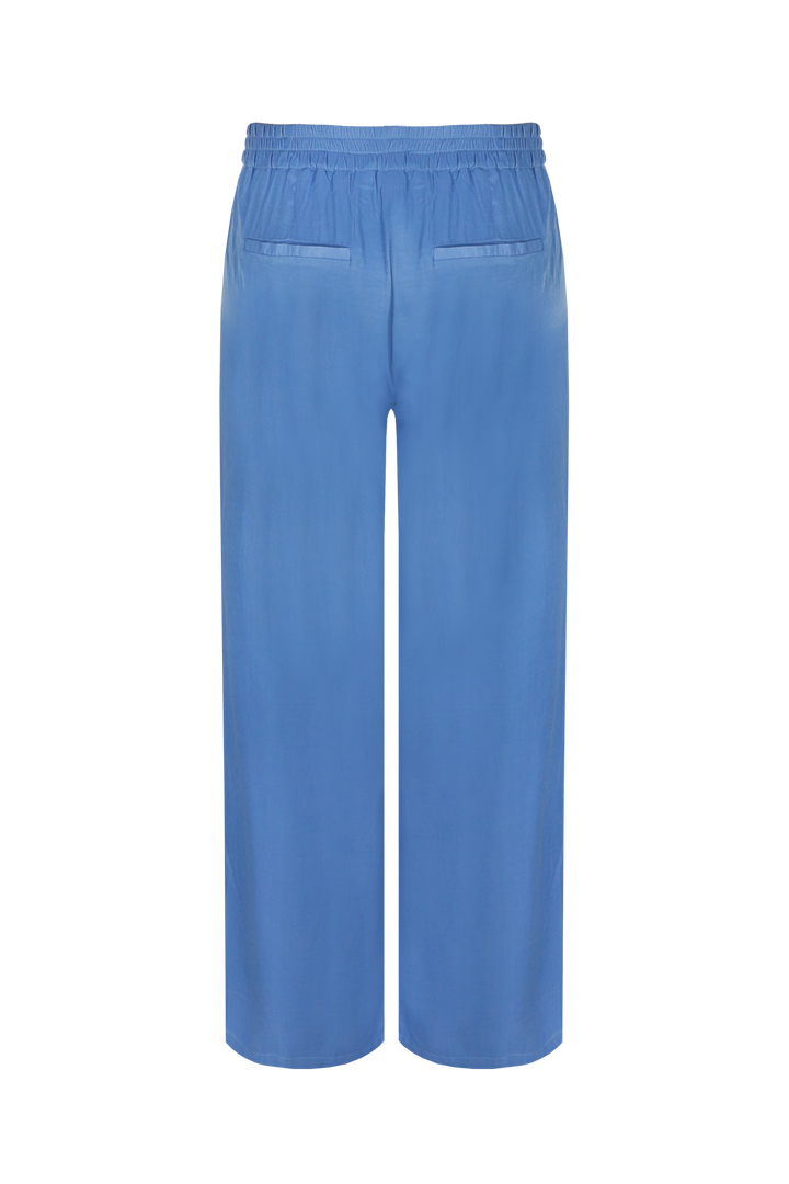 Blauwe Wide Leg Broek