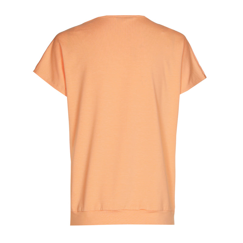 peach shirt - xandres - - grote maten - dameskleding - kledingwinkel - herent - leuven