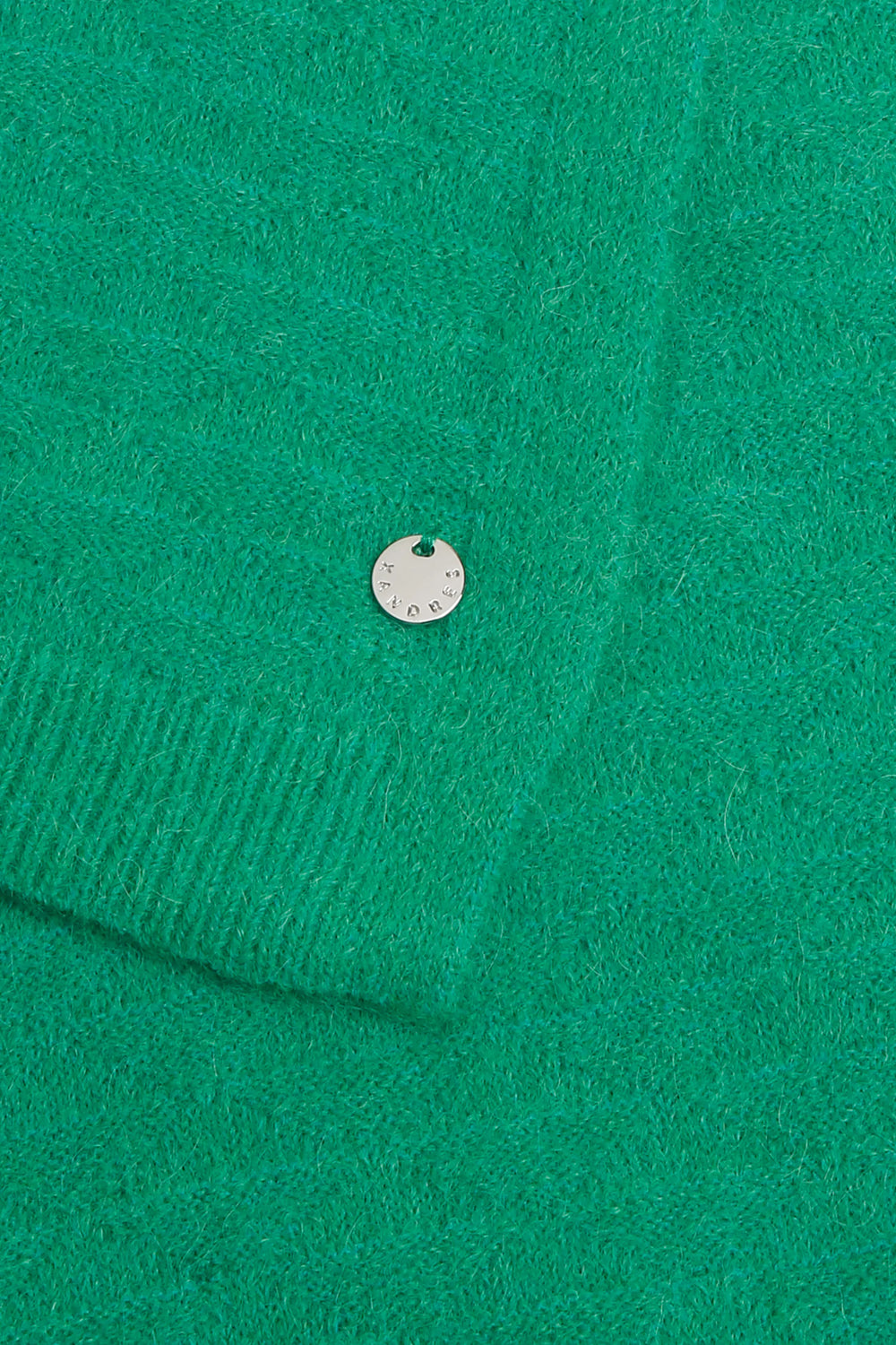 irish green sjaal van alpaca mix - xandres - alenar-groen - grote maten - dameskleding - kledingwinkel - herent - leuven