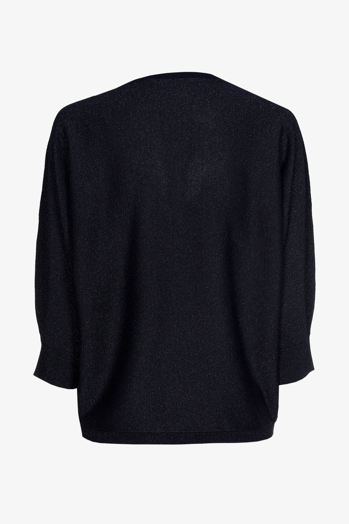 Fijngebreid Lurex Truitje Met Glansdraad