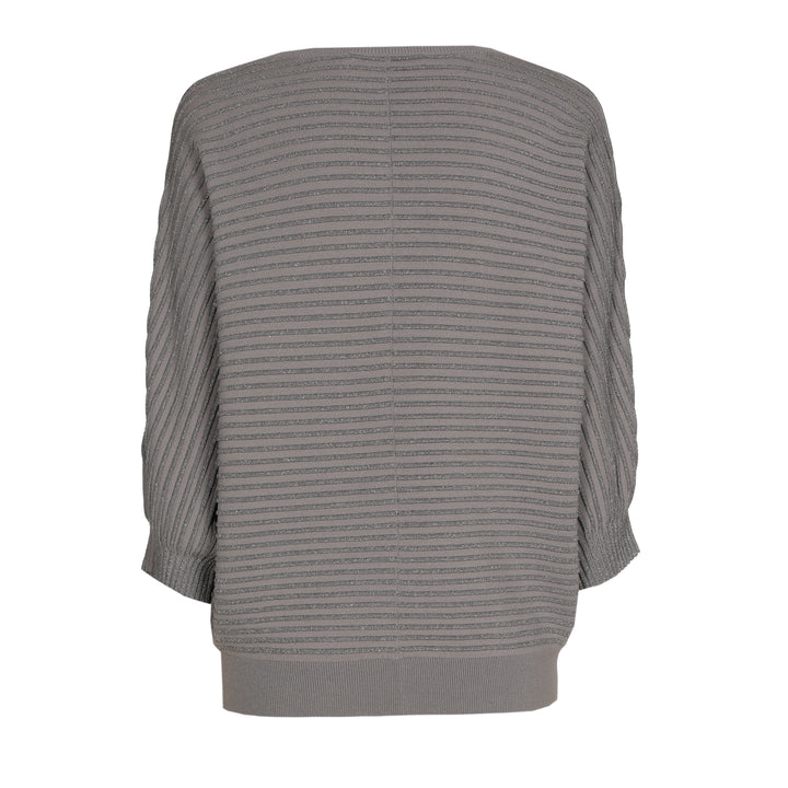 Glanzende Trui Met Strepen