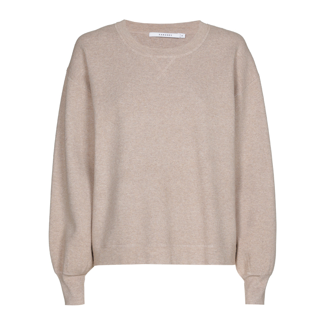 Comfy Viscose Trui Cappuccino