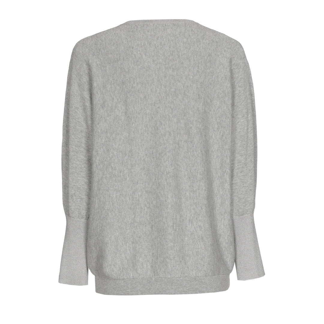 Zachte Trui Met V-Hals