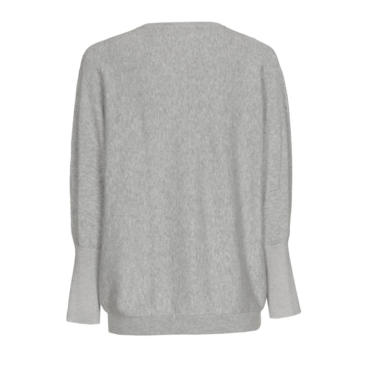 Zachte Trui Met V-Hals