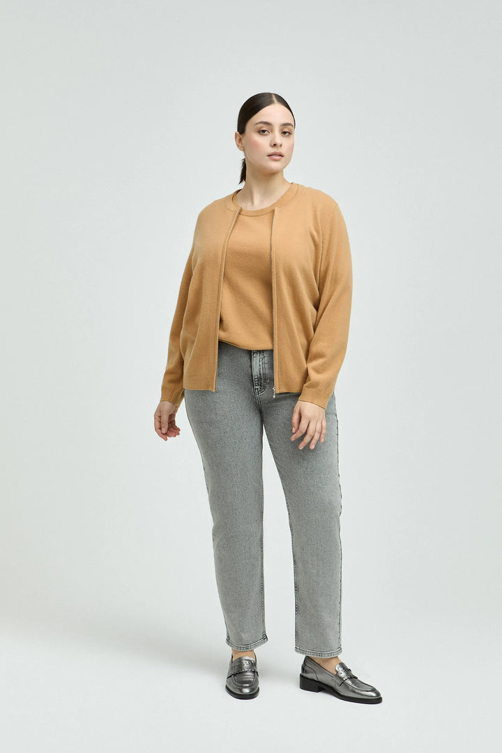 Trui Van Merinowol Met Korte Mouwen