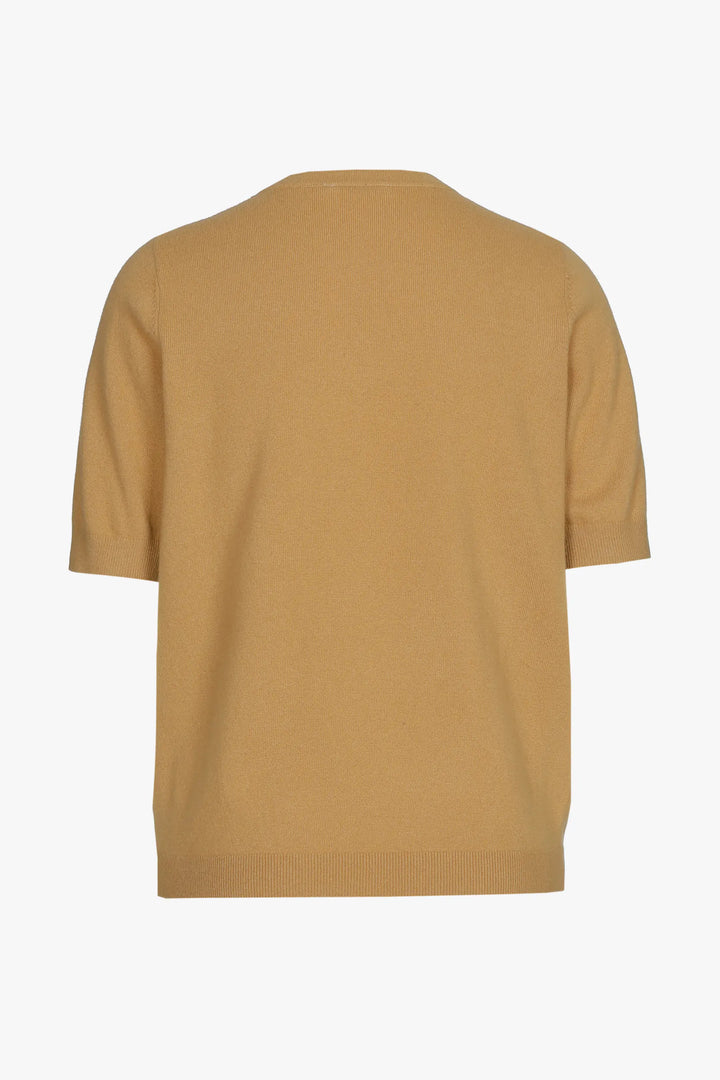 Trui Van Merinowol Met Korte Mouwen