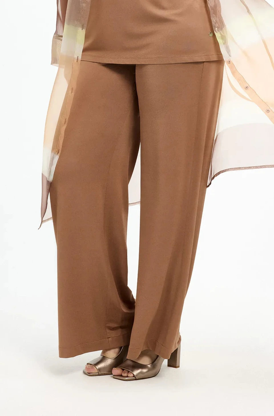 Zachte Broek Met Rechte Pijpen