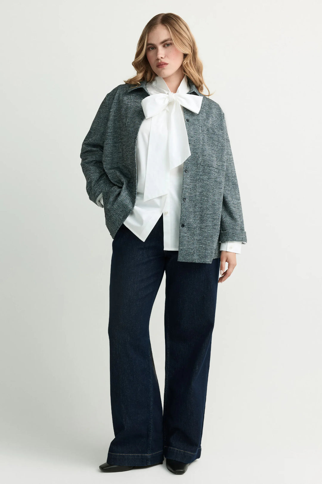 Blouse met Borstzakken