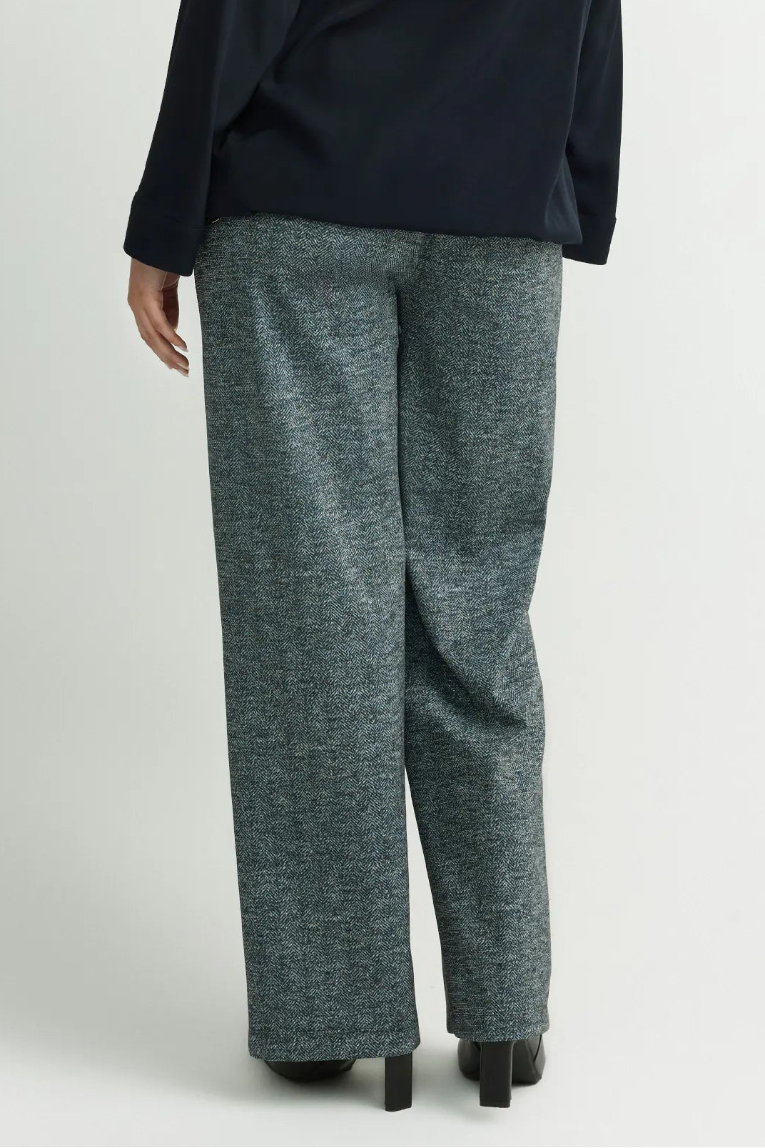 Broek met Lurexdetail