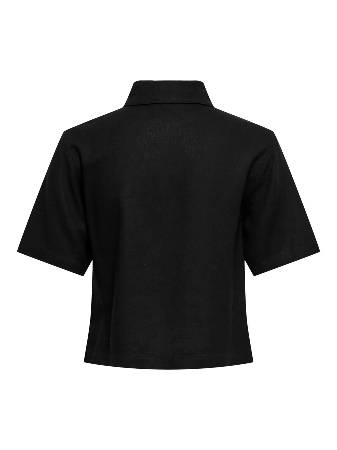 Linnen Blouse Korte Mouwen