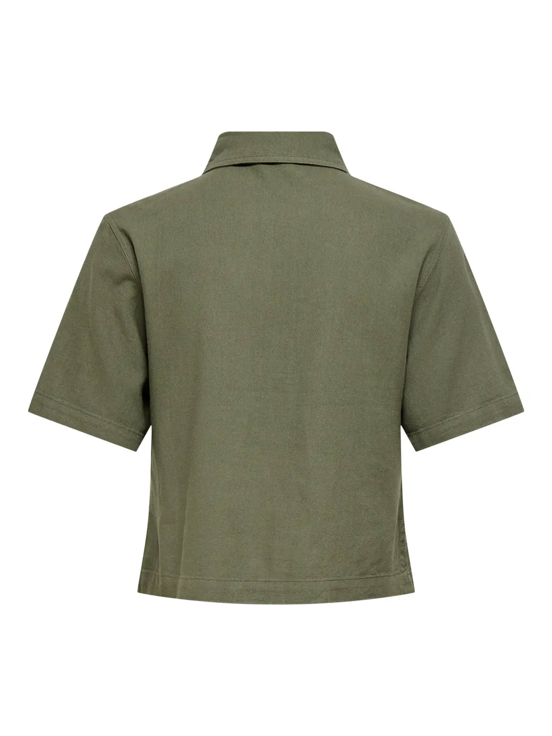 Linnen Blouse Korte Mouwen