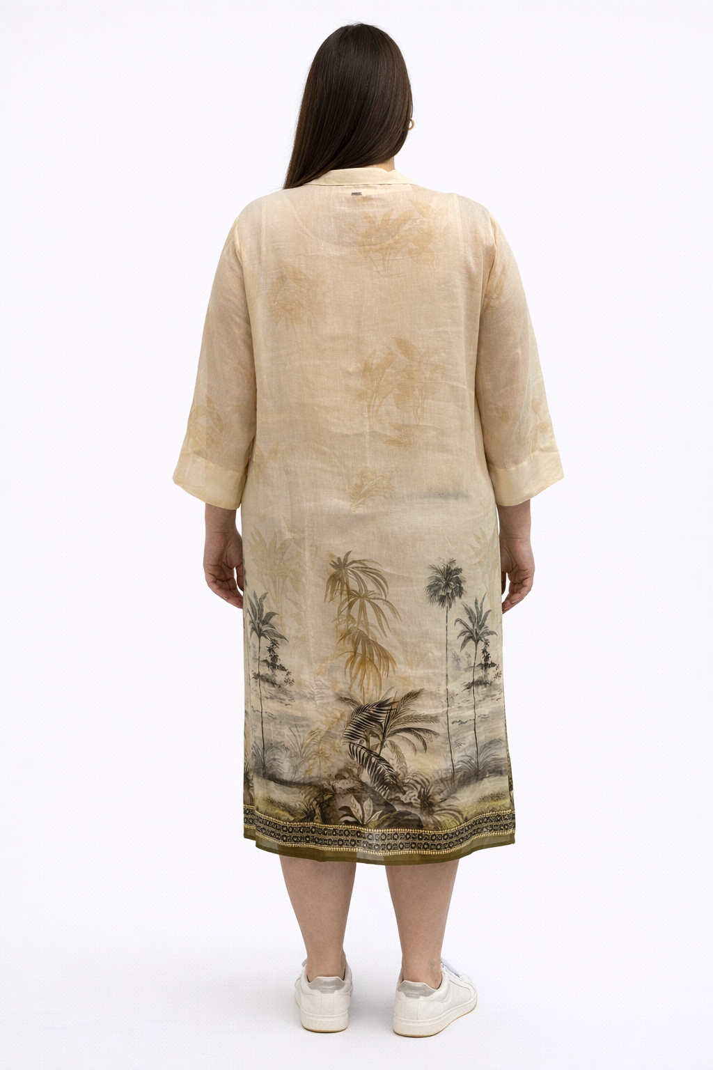 Hemdjurk met Tropische Print