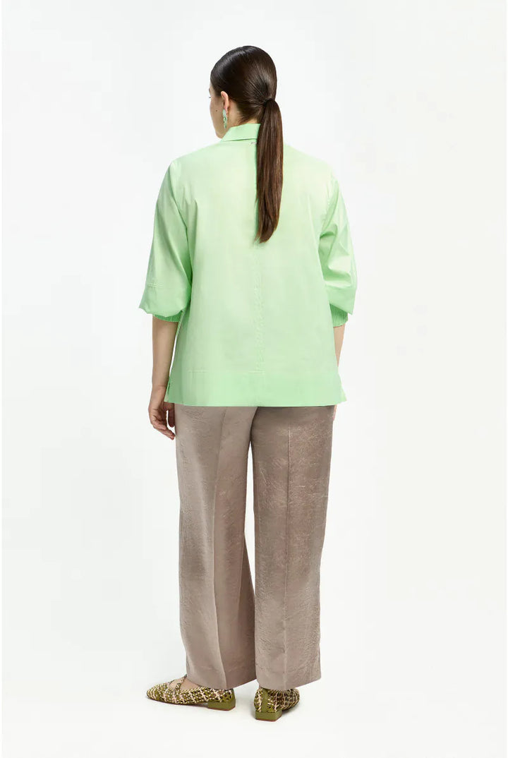 Groene Tuniek met Kraag