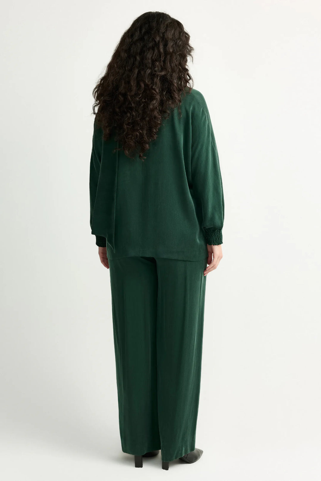 Blouse met Strikhals