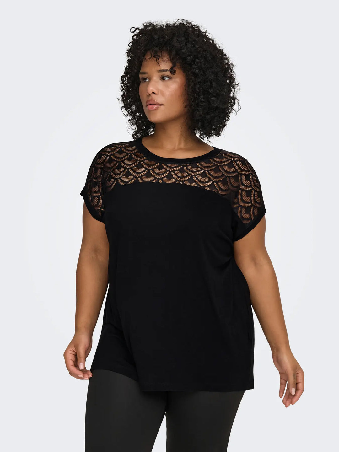 Top met Kanten Detail