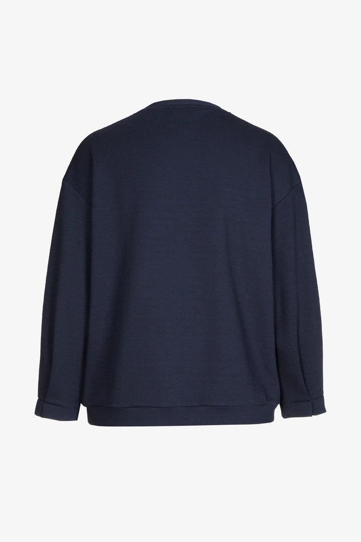 Dunne Trui In Structuurstof