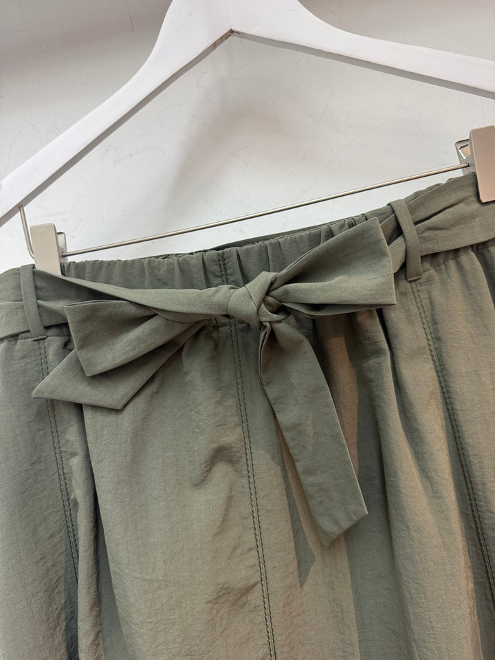 Rok in Summer Taft met strikceintuur