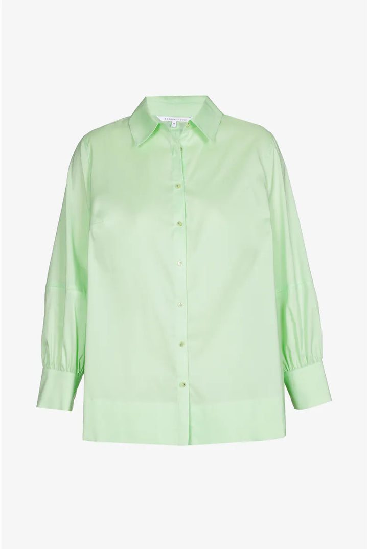 Groene Tuniek met Kraag