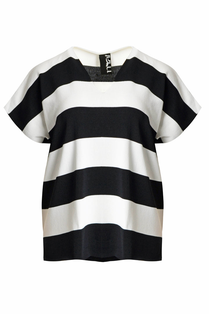 Zwart Wit Gestreepte Top