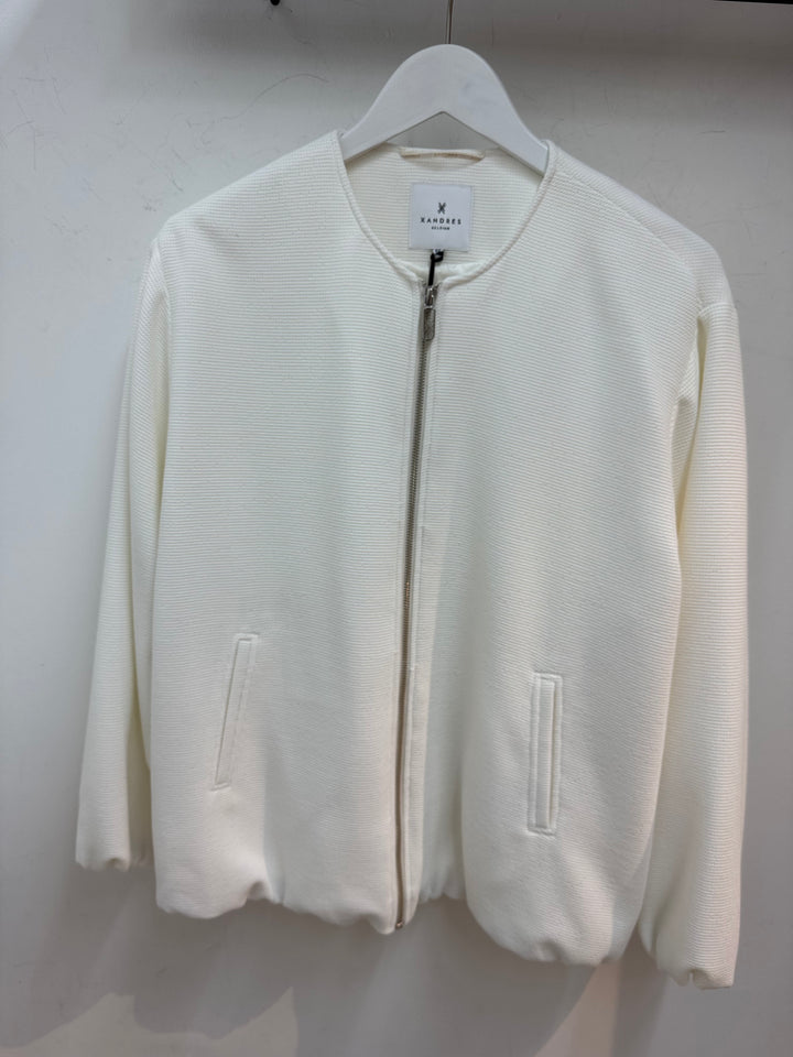 Vest in structuur stof