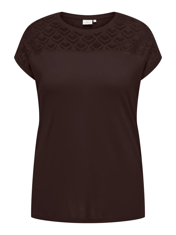 Top met Kanten Detail
